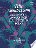 Complete works for pianoforte solo.