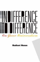Indifference to difference : on queer universalism /