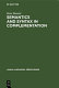 Semantics and syntax in complementation /