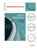 Project management : a managerial approach /