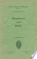 Metaphysics and belief /