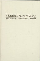 A unified theory of voting : directional and proximity spatial models /