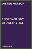 Epistemologies of aesthetics /
