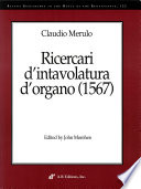 Ricercari d'intavolatura d'organo (1567) /