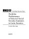 Portfolio performance of selected social security institutes in Latin America /