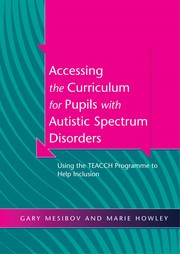 Accessing the curriculum for pupils with autistic spectrum disorders : using the TEACCH programme to help inclusion /
