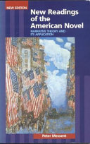 New readings of the American novel : narrative theory and its application /