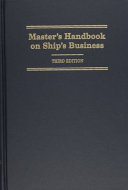 Master's handbook on ship's business /