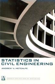 Statistics in civil engineering /