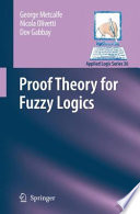 Proof theory for fuzzy logics /