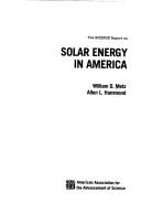 The science report on solar energy in America /