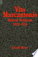 Vito Marcantonio : radical politician, 1902-1954 /