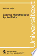 Essential Mathematics for Applied Fields /