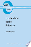 Explanation in the Sciences /