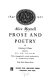 Prose and poetry /