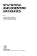 Statistical and scientific databases /