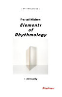 Elements of rhythmology /