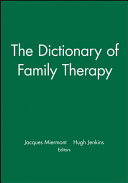 A dictionary of family therapy /