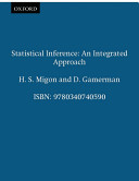 Statistical inference : an integrated approach /