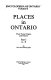Places in Ontario : their name origins and history /