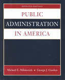 Public administration in America /