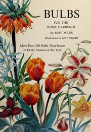 Bulbs for the home gardener /