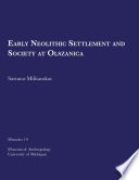 Early neolithic settlement and society at Olszanica /