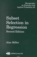 Subset selection in regression /