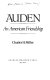 Auden, an American friendship /