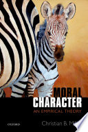 Moral character : an empirical theory /