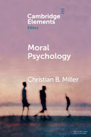 Moral psychology /