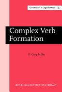Complex verb formation /