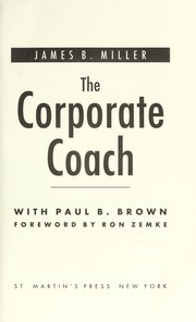 The corporate coach /