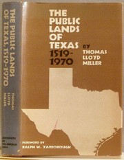 The public lands of Texas, 1519-1970 /