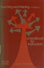 Teaching and training ; a handbook for instructors /