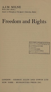 Freedom and rights /