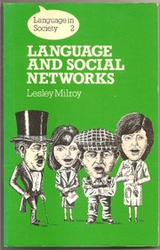 Language and social networks /