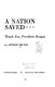A nation saved : thank you, President Reagan /