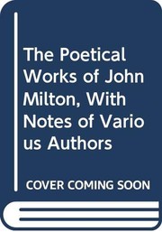 The poetical works of John Milton /