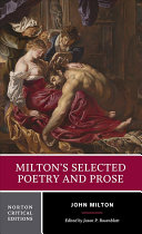 Milton's selected poetry and prose : authoritative texts, biblical sources, criticism /