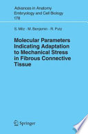 Molecular parameters indicating adaptation to mechanical stress in fibrous connective tissue /