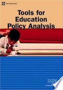 Tools for education policy analysis /