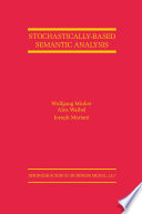 Stochastically-Based Semantic Analysis /
