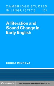 Alliteration and sound change in early English /