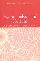 Psychoanalysis and culture : contemporary states of mind /