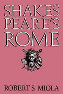 Shakespeare's Rome /