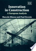 Innovation in construction : a European analysis /