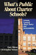 What's public about charter schools? : lessons learned about choice and accountability /