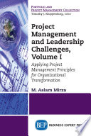 Project management and leadership challenges.