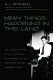 Mean things happening in this land : the life and times of H.L. Mitchell, co-founder of the Southern Tenant Farmers Union /